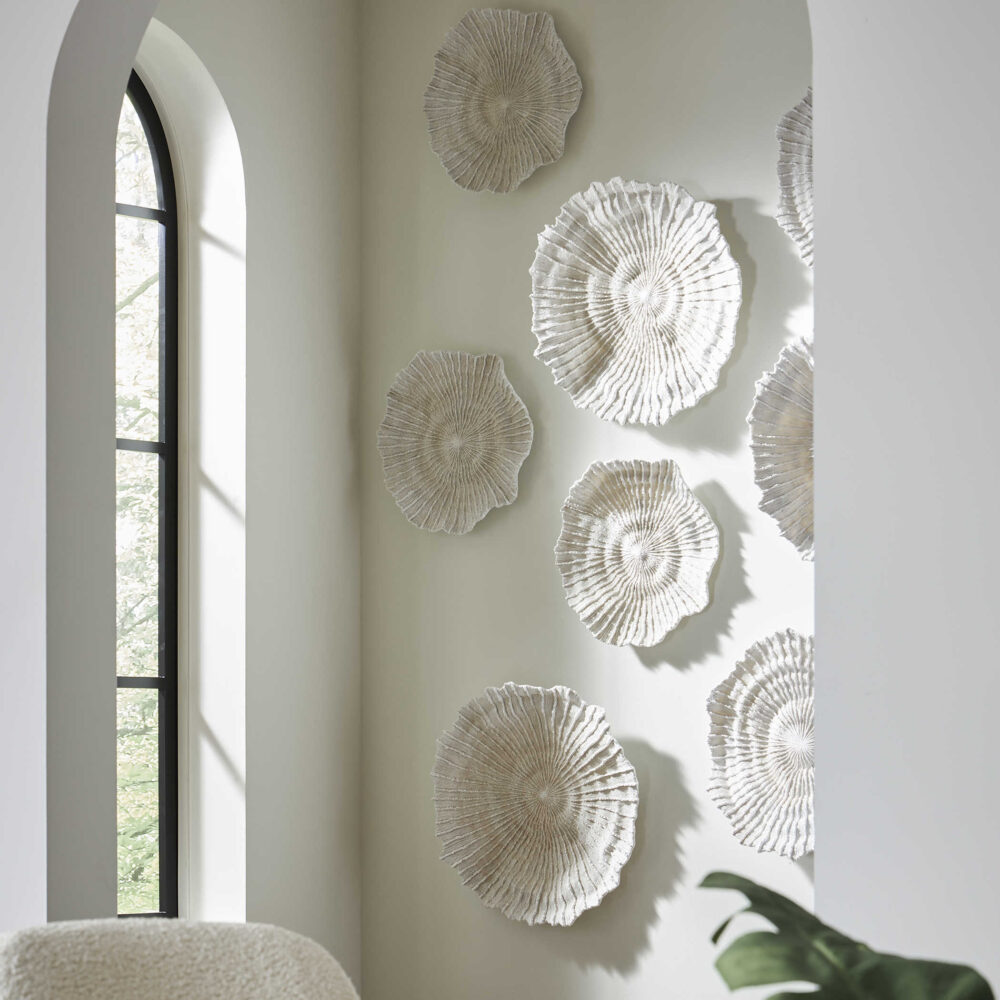 White Sea Coral Wall Decor