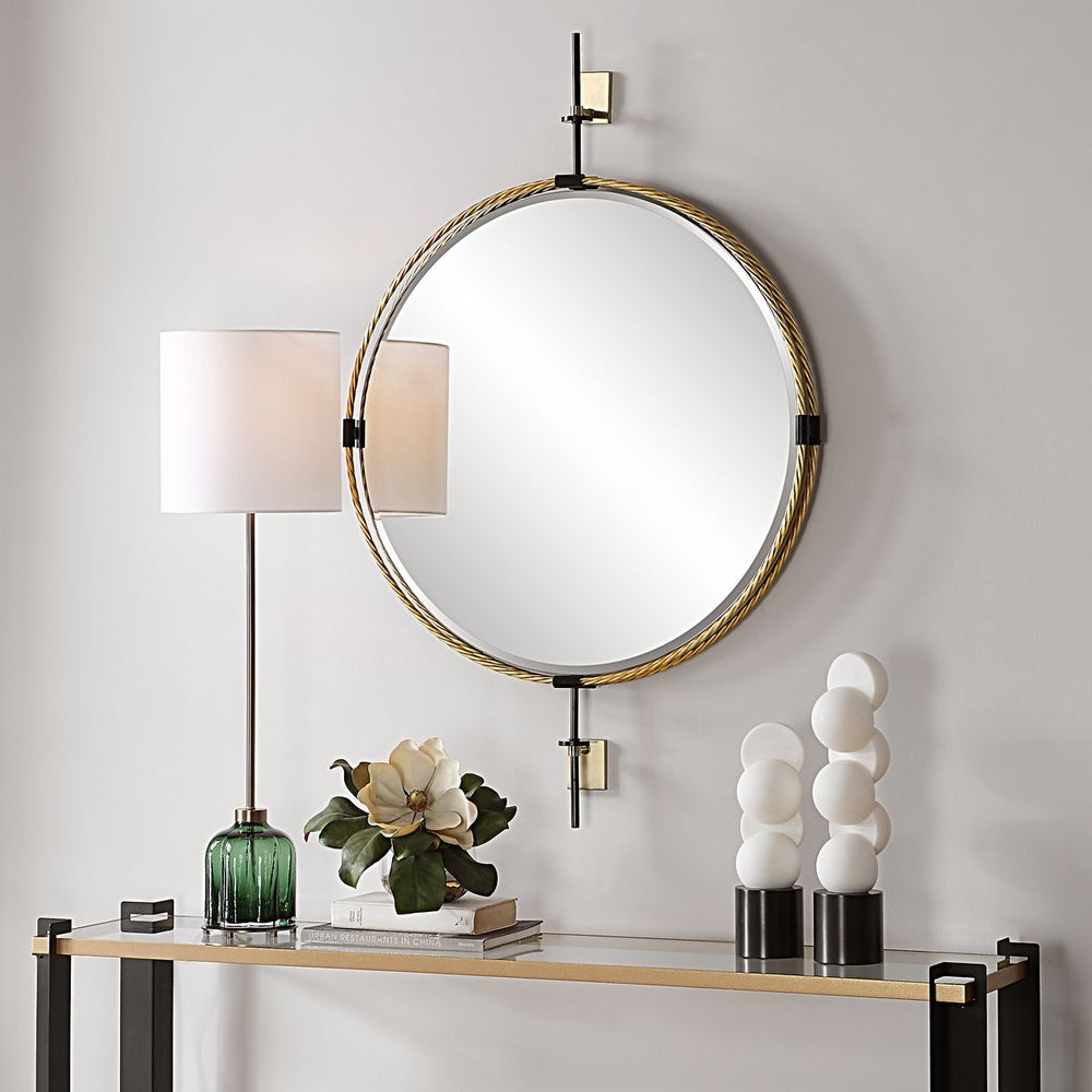 Guardrail Round Mirror