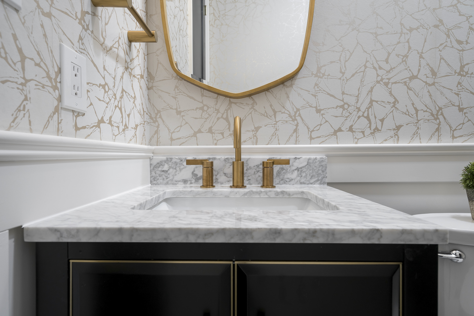 Modern bathroom interior design