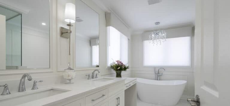 Modern Classic Bath Remodel